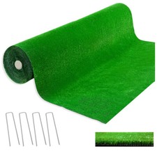 Erba Sintetica 7 mm Rotolo 2 x 15 MT 4 Picchetti Inclusi Prato Verde Giardino