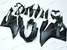 Per 12-14 Ducati 1199/899 Kit Carena Carrozzeria Stampo Iniezione ABS Nero Opaco
