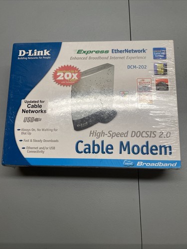 Link dcm 202 modem cavo - d-link, dcm-202