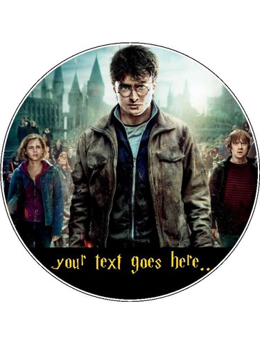 Harry potter cake topper - cake,
