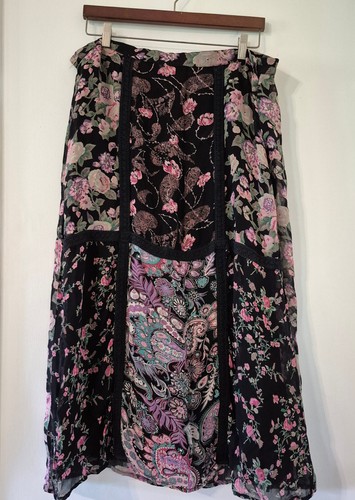 Maxi gonna vintage - , patchwork