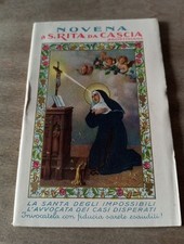 NOVENA A SANTA RITA DA CASCIA E BUSTA CON POLVERE DELLA VITE PRODIGIOSA.