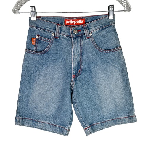 Pantaloncini corti pelle pelle