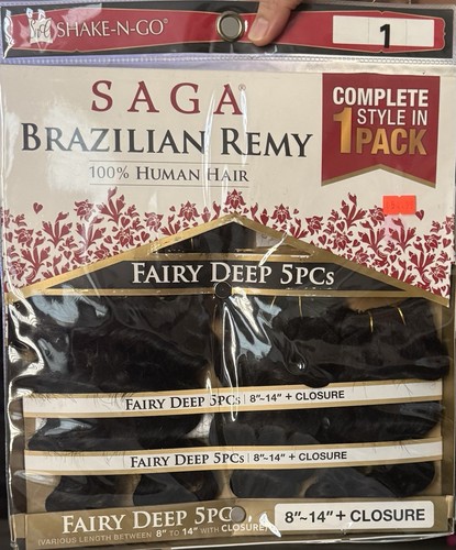 Saga brazilian remy fairy deep - brazilian,