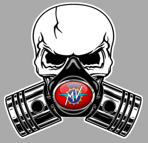 Agusta pistons skull - mv,