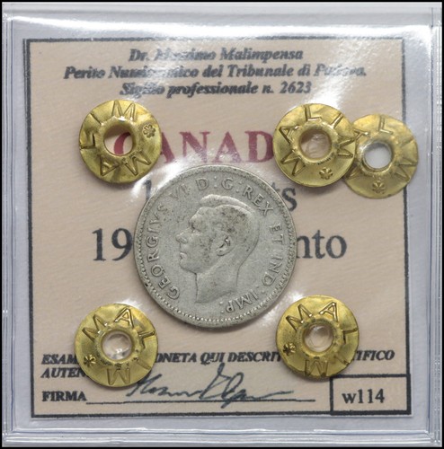Moneta inglese canada cents - 10,