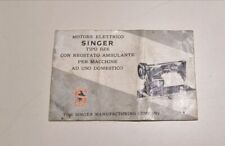 singer libretto motore
