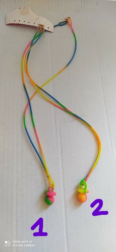 Collana con ciuccio - con,