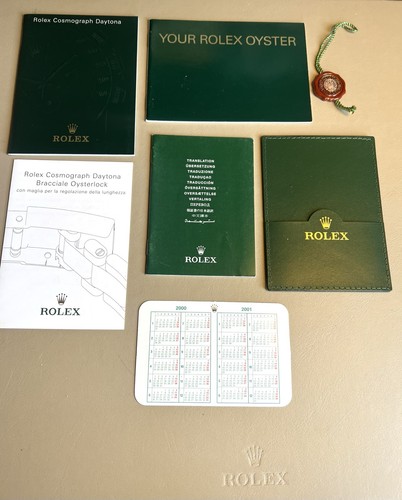 Rolex daytona 116520 set ita - rolex,