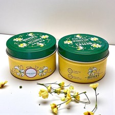 2 candele di soia caprifoglio