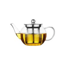 Teiera in Pyrex Olivina con