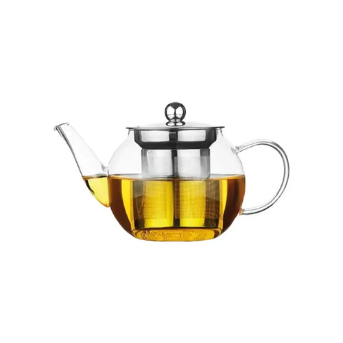 Teiera pyrex olivina - pyrex, con