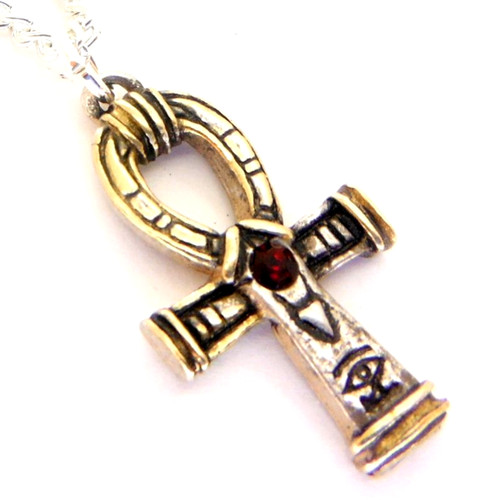 Collana ciondolo amuleto ankh - amuleto,