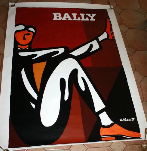 Affiche ancienne villemot - affiche,