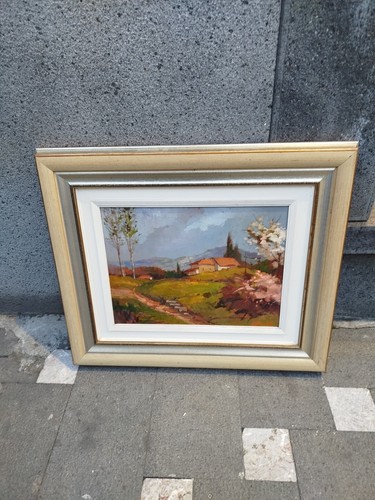 Quadro olio tela - olio, su