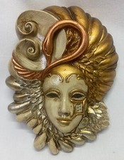 Maschera veneziana ceramica - maschera, in