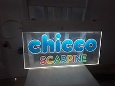 RARA INSEGNA  IN PLEXIGLASS