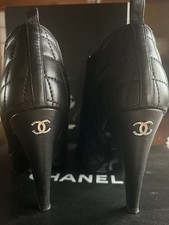 Stivali chanel side gore neri - stivali,