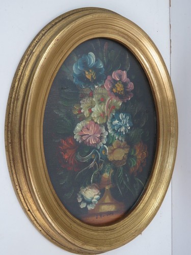 Vecchio quadro dipinto mano - a,