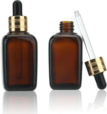 8 Flaconi Contagocce Vuoti Da