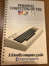 Vic 20, manuale d'uso