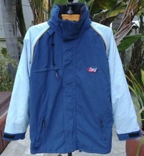 RIP CURL Mountainwear Uomo Blu Sci Snowboard Giacca Cappotto Impermeabile Usato in Ottime Condizioni Medium