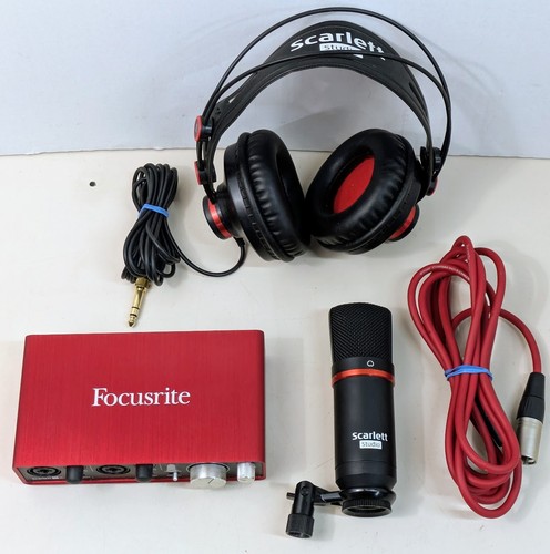Focusrite scarlett 2i2 studio - focusrite,