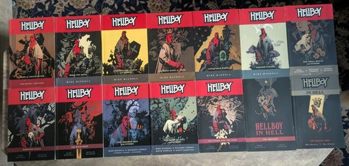 Hellboy serie completa tpb - serie,