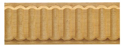 Cornice asta legno lavorato - , in