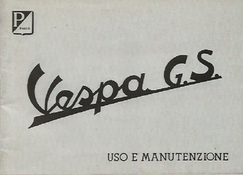 Vespa libretto uso - gs,