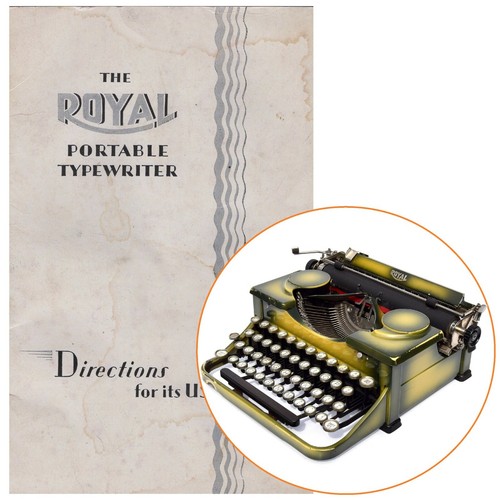 Macchina scrivere royal - scrivere,
