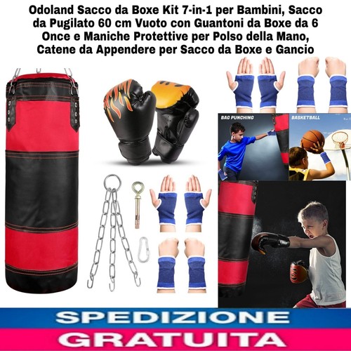 Sacco boxe kit 1 x - kit, 7-in-1