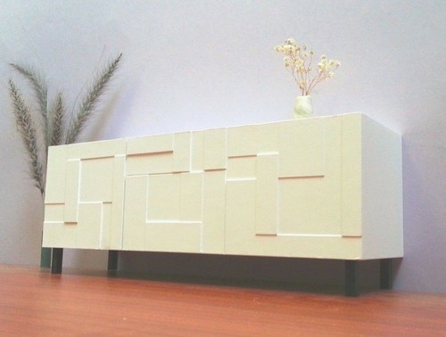 Credenza bianca scala 6 - credenza,