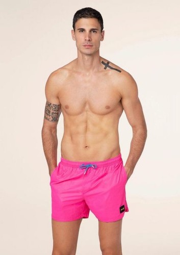 Shorts uomo fucsia fluo - fucsia,