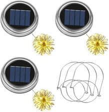 3 Pezzi Lanterna Solare Da