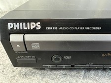 Philips Doppio Lettore CD Registratore MP3 4X Velocità Registrazione CDR795 - Senza Telecomando