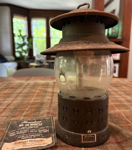 Vintage humphrey lantern - vintage, w/