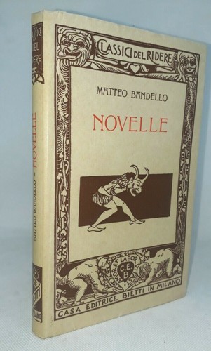 Novelle matteo bandello - novelle,