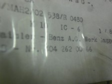 2 X ANELLO OLIO MERCEDES