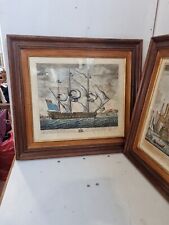 7 Quadri Antichi Con  Velieri 