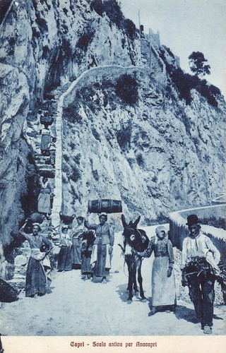 B653 italia capri scala antica - capri,