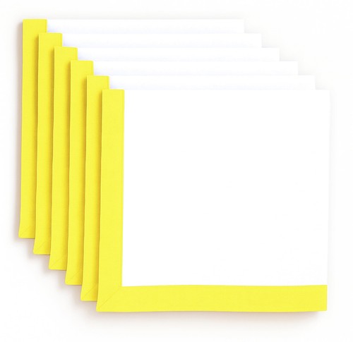 Tovaglioli panno giallo e - di,