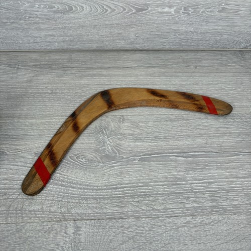 Vintage wooden boomerang - wooden,