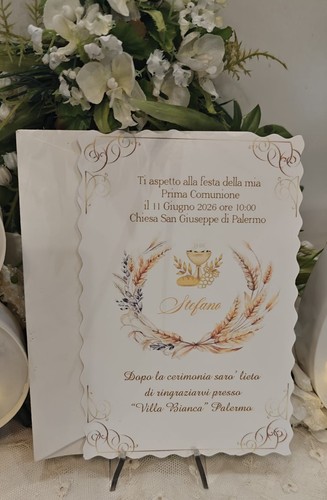 Biglietto invito prima - biglietto,