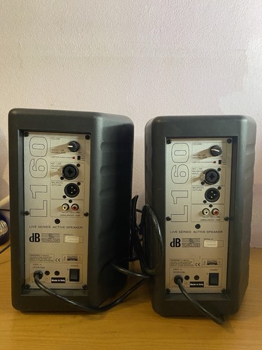 L160 coppia monitor casse - coppia.,