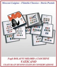 Bolaffi - Fogli Milord "Vaticano 1978/1989" - usati ma in ottimo stato