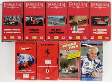 F1 - FORMULA 1 - LOTTO 8 VIDEOCASSETTE - VHS - OTTIME CONDIZIONI 