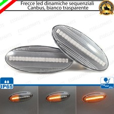COPPIA FRECCE LATERALI 21 LED DINAMICHE SPECIFICHE PER NISSAN MICRA MK3 CANBUS