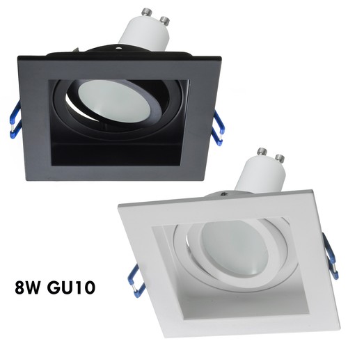 Faretto led orientabile - led, 8w