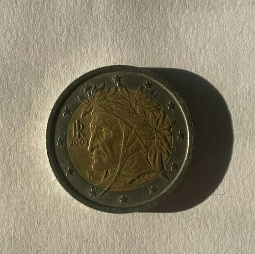 Moneta rara euro del - rara,